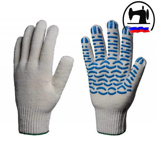 ПЕРЧАТКИ Х/Б С ПВХ "ЭКОНОМ" 7,5 КЛАСС (ВОЛНА) 3 НИТИ ПЕРЧАТКИ Х/Б С ПВХ "ЭКОНОМ" 7,5 КЛАСС (ВОЛНА) 3 НИТИ